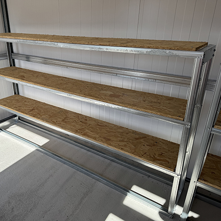 Steel Shelving Block