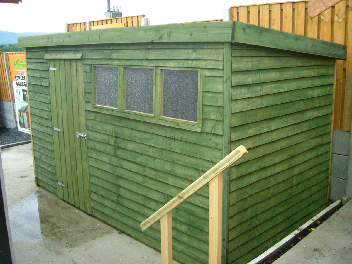 01 Rustic Cabin 12x6 Custom Paint
