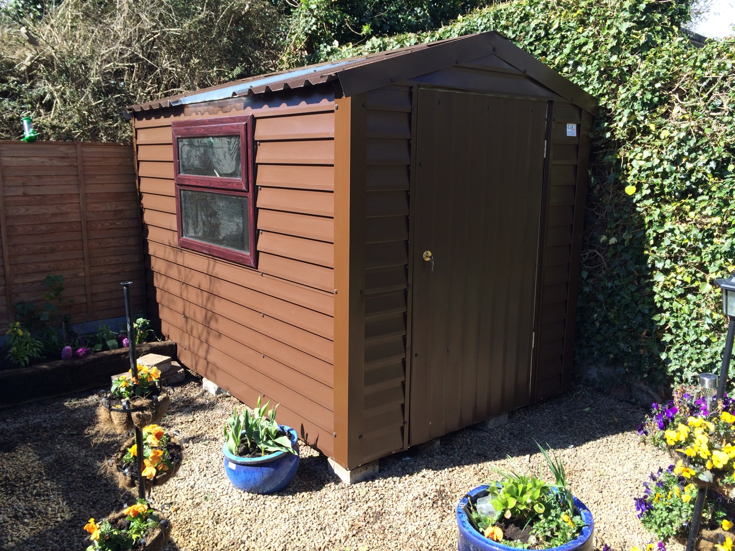 03 Brown Compact 6x6-6 PVC Window